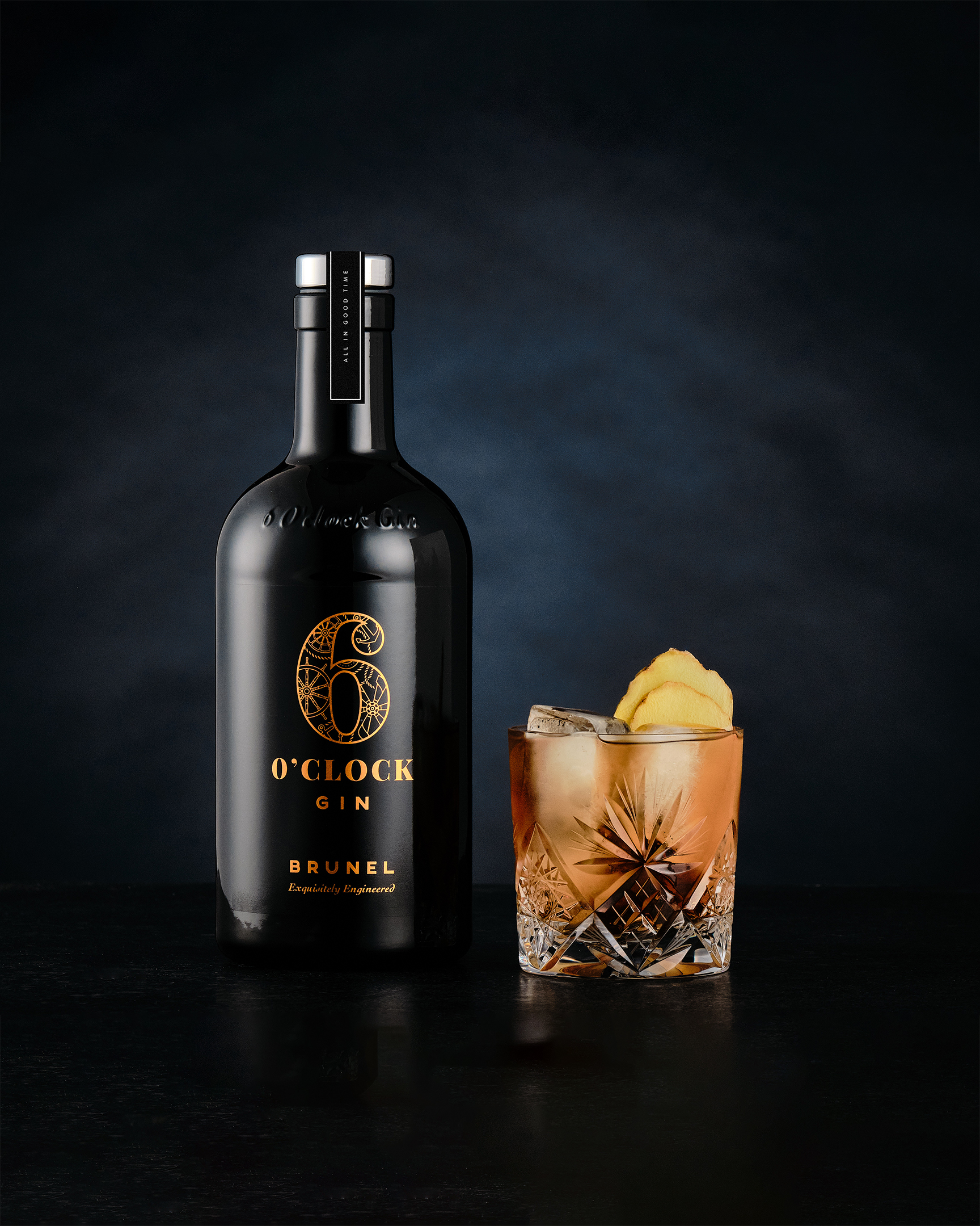 6 O'clock Gin Brunel 70cl Cocktail