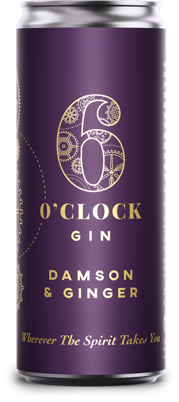 6 O'clock Gin Damson & Ginger RTD