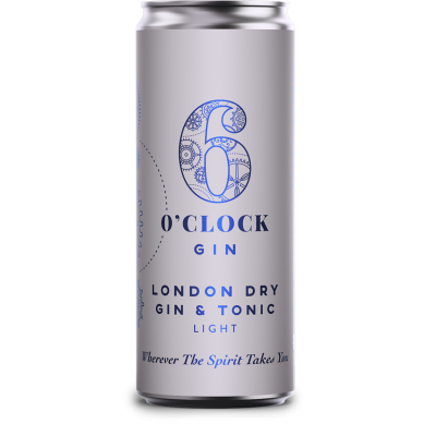 London Dry Gin & Tonic – Light (case of 12)