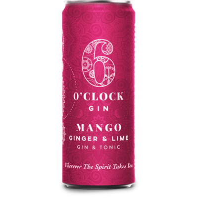Mango, Ginger & Lime Gin & Tonic (case of 12)