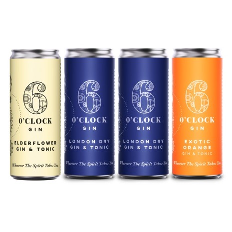 Ready To Drink Gin Cocktails Selection Gift Box