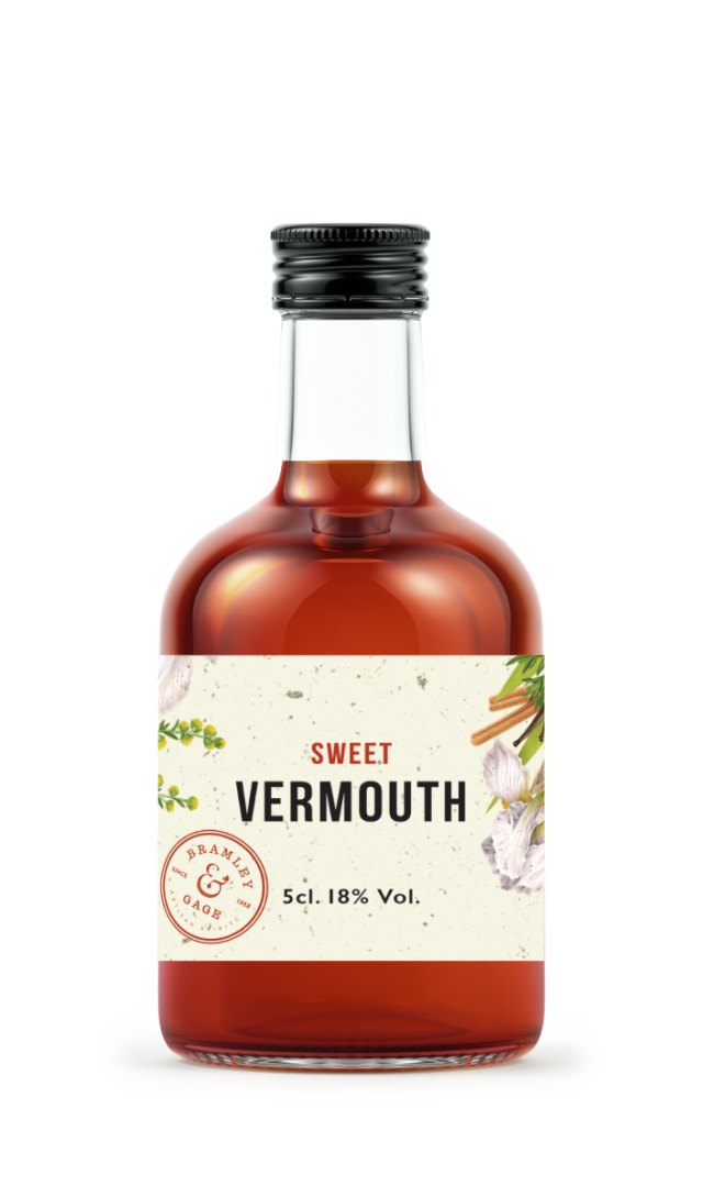 6 O'clock Gin, Bramley & Gage Sweet Vermouth 5cl Bottle