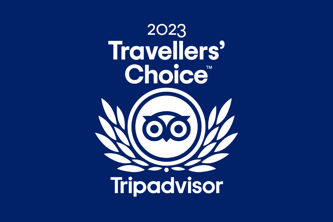 Trip Advicor Travellers' choice award 2023 6 O'clock Gin