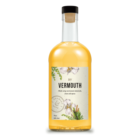 Bottle of Dry Vermouth