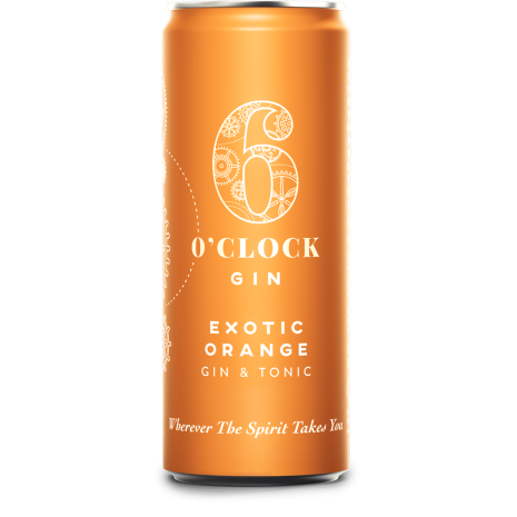 Exotic Orange Gin & Tonic (case of 12)