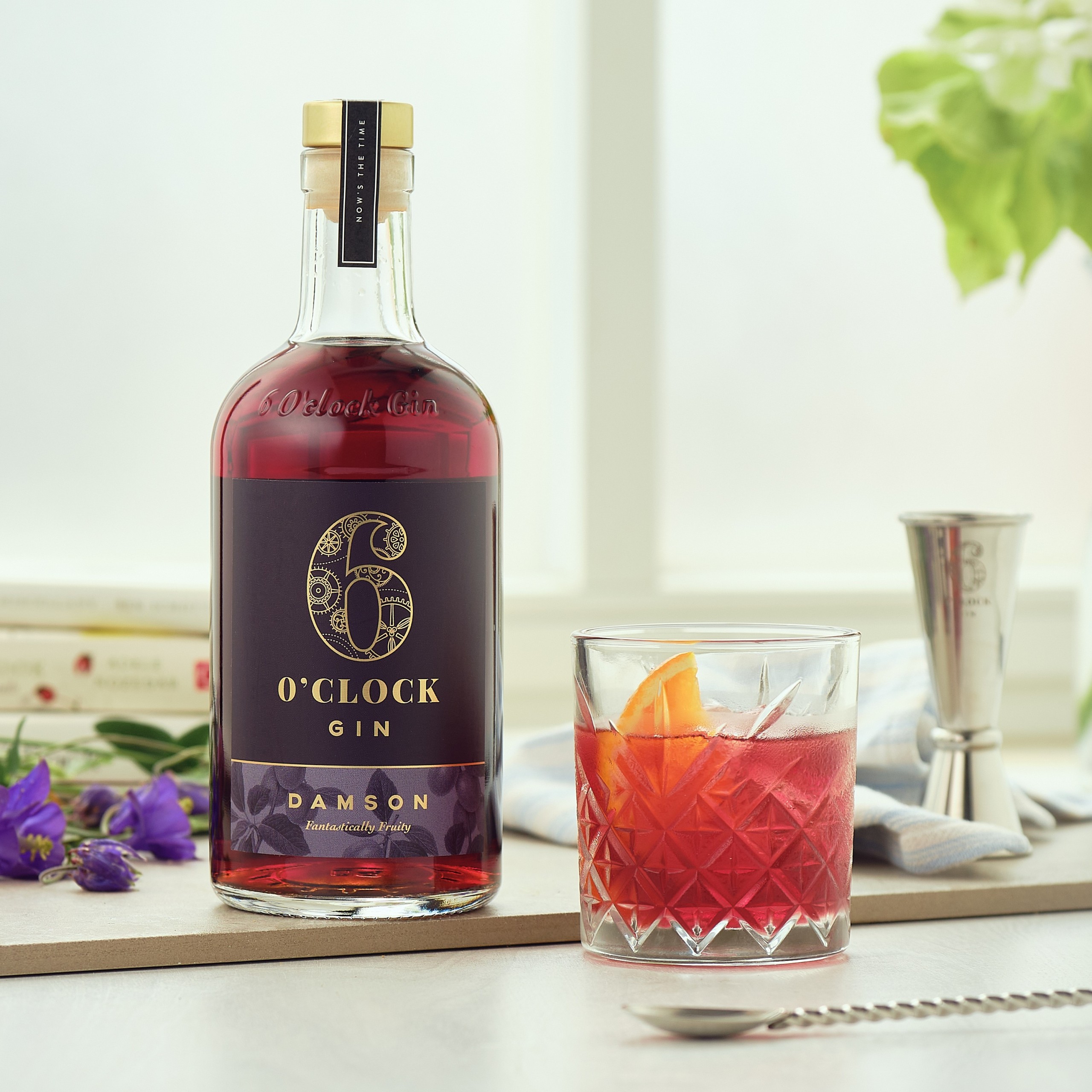 Damson & Vanilla Fizz