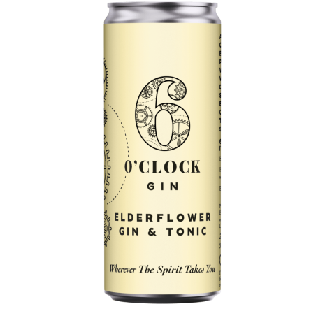 Elderflower Gin & Tonic (case of 12)